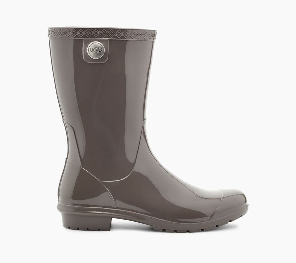 Ugg Sienna - Womens Rain Boots - Grey - NZ (0381KJDBV)